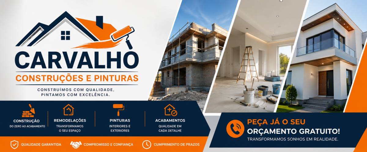 Carvalho Construção e Remodelação 🏠 - Almada - Reparação ou Manutenção de Canalização Exterior