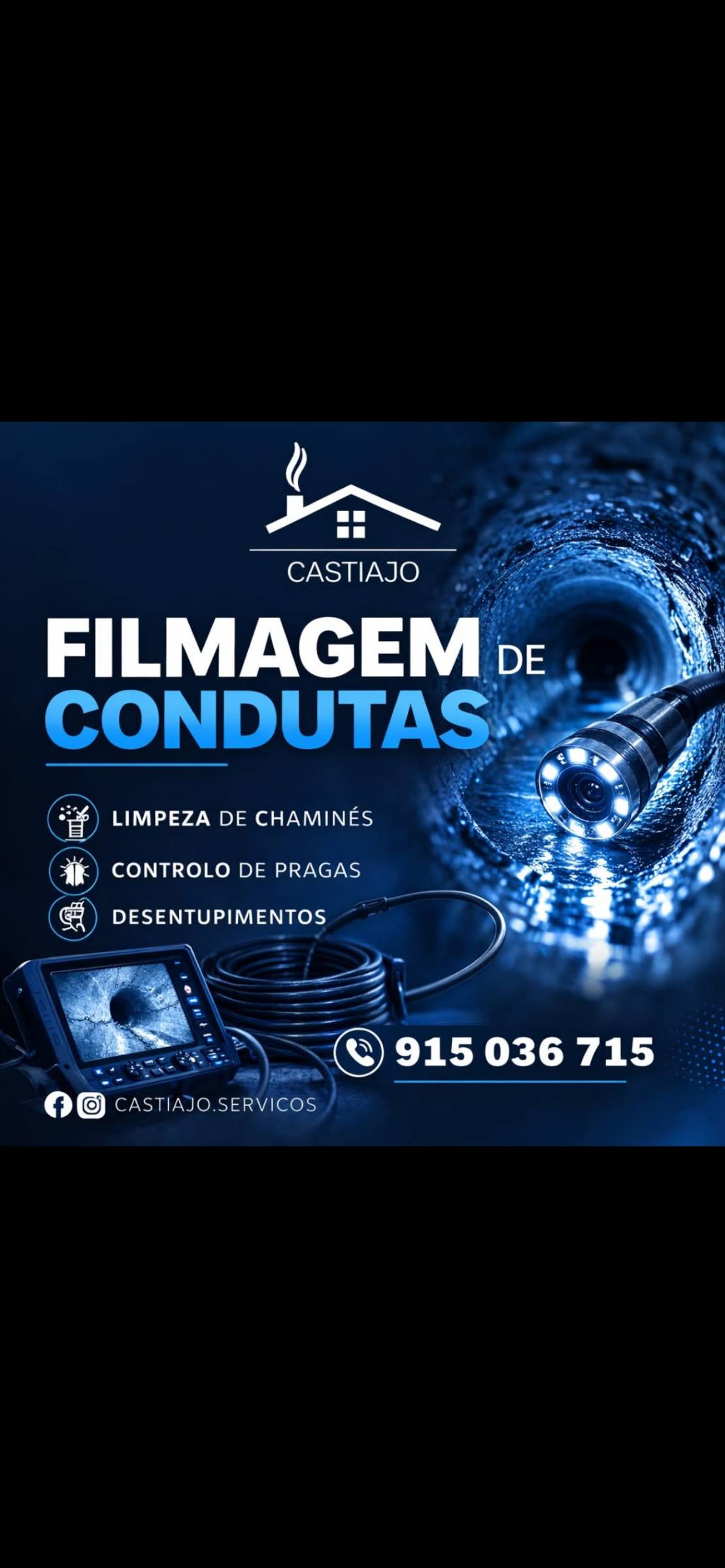 Castiajo. Serviços - Sesimbra - Dachrinnen montieren oder austauschen