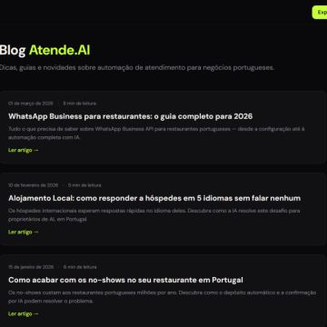 Falcao SmartWeb - Lisboa - UX Design