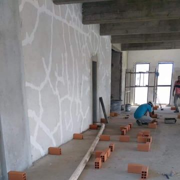 Destaque construção e remodelação - Portimão - Innenwand einbauen