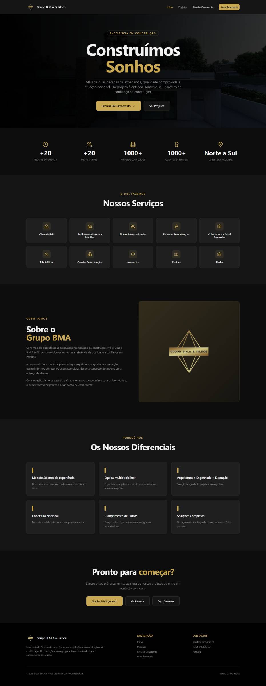 Lucas Andrade | Apps, Sites, Sistemas e Automações para Negócios - Lisboa - Web Design