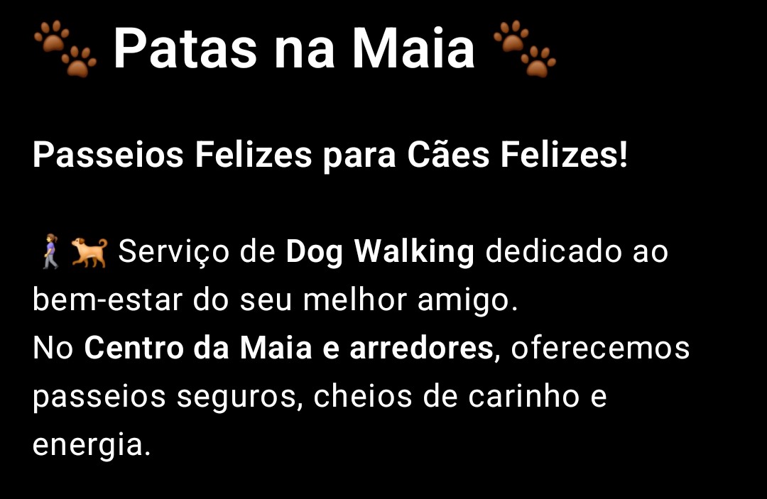 Vera Silva - Maia - Dog Walking