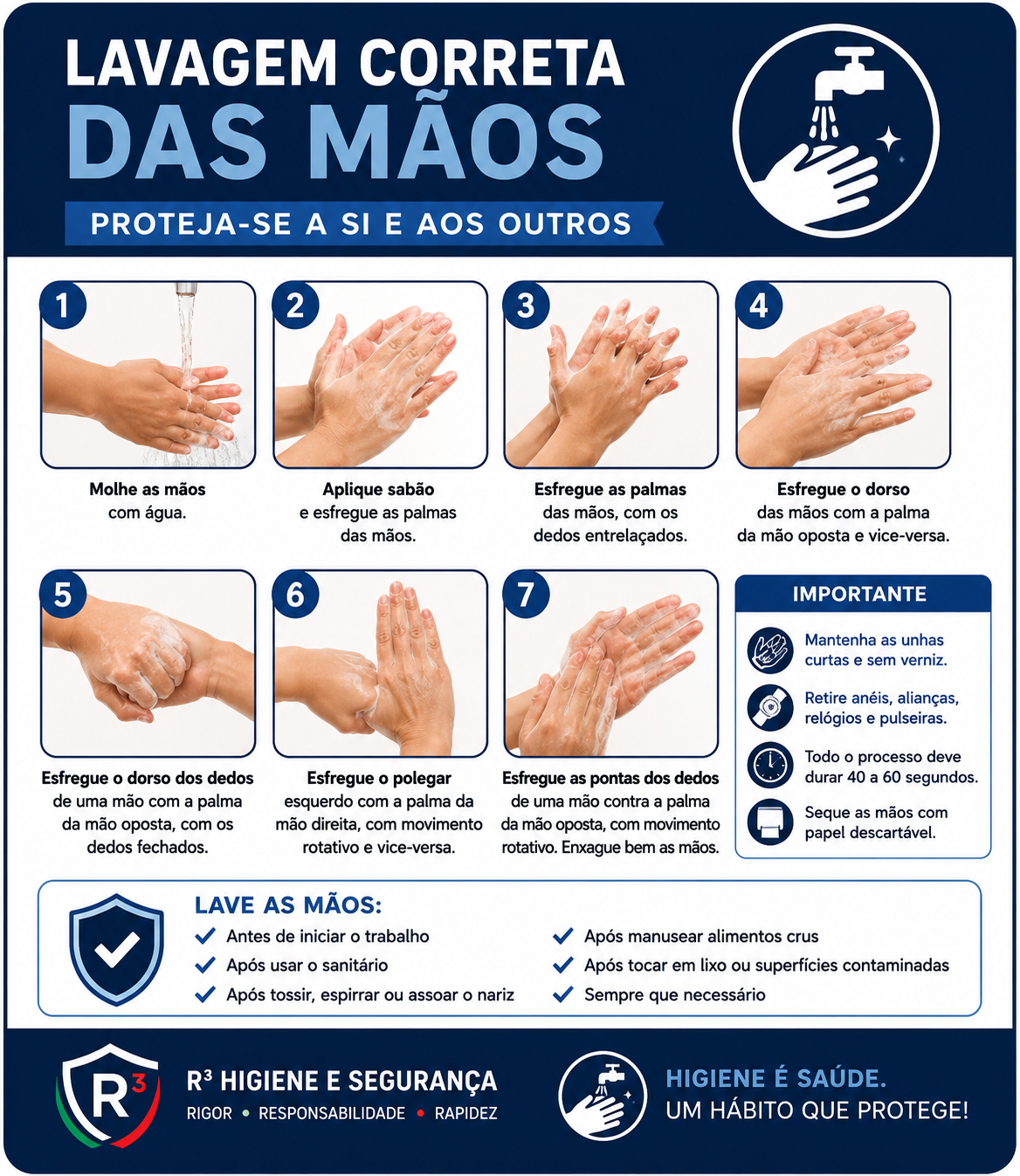 R3 HIGIENE E SEGURANÇA - Sintra - Aulas de Culinária