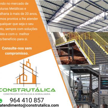 CONSTRUTÁLICA SERRALHARIA - Coimbra - Instalação de Cerca