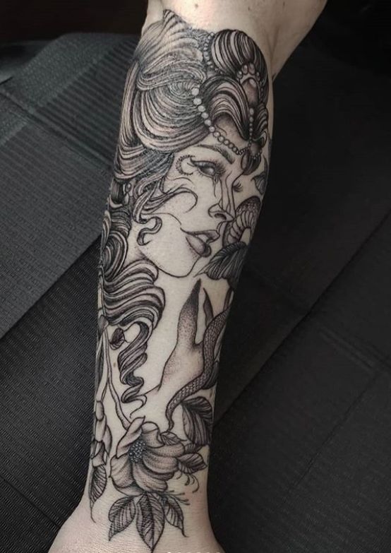 Shaded Red Tattoo - São João da Madeira - Ilustración