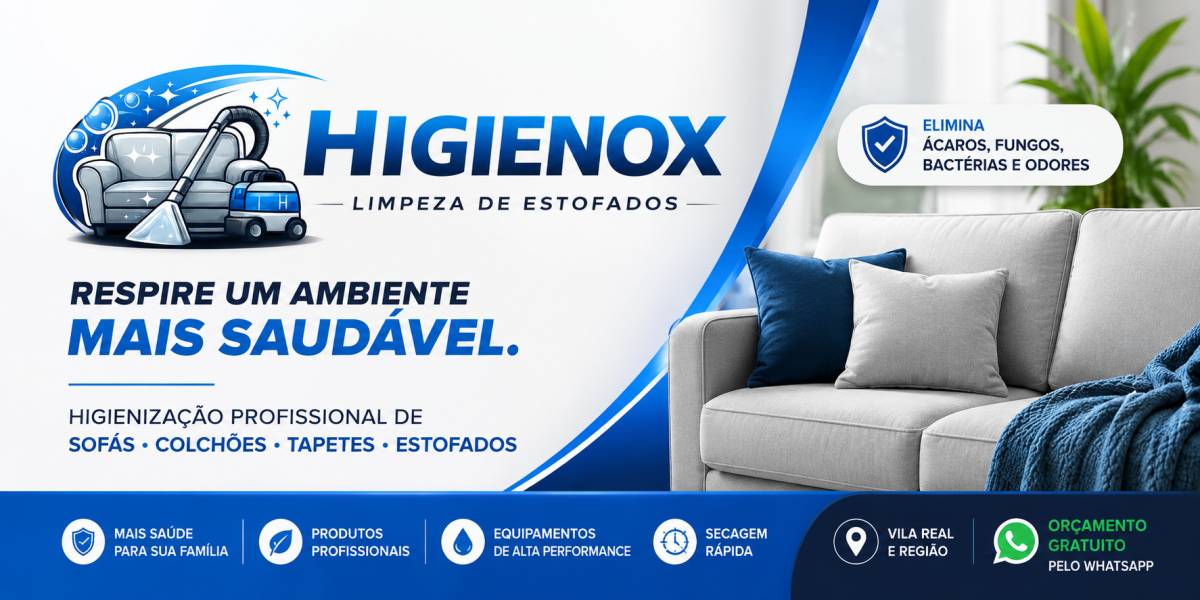 Higienox - Vila Real - Limpeza a Fundo