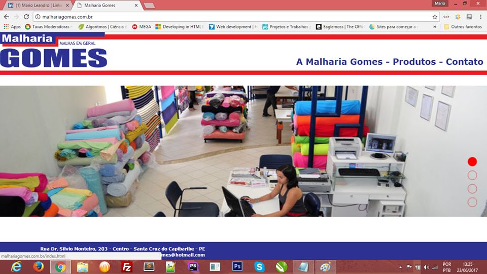 Mário Leandro Pereira da Silva - Vila Nova de Famalicão - Web Design