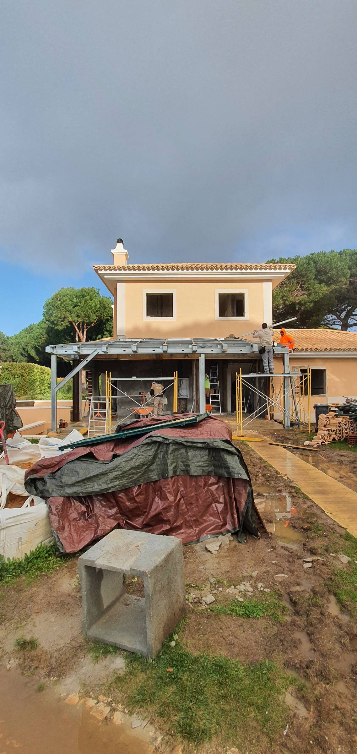 Espaço Steel LSF - Braga - Réparation ou remplacement de sol en bois