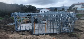 Espaço Steel LSF - Braga - Installation de tonnelle