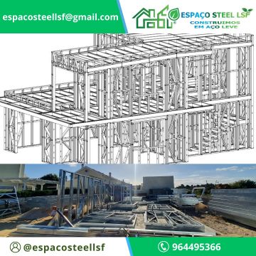 Espaço Steel LSF - Trofa - Montagem de Candeeiros