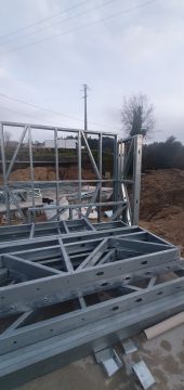 Espaço Steel LSF - Braga - Installation de luminaires