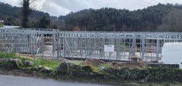 Espaço Steel LSF - Braga - Pose de sols en pierre ou en carrelage