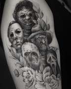 Shaded Red Tattoo - São João da Madeira - Tatuador