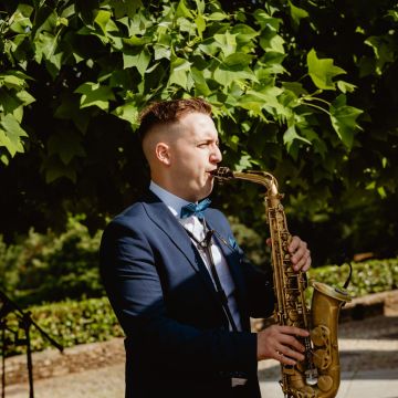 Marco Costa - Saxofonista Jazz - Oliveira de Azeméis - Animation avec un groupe de jazz