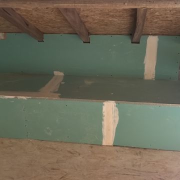 Porto Belo Remodelações - Vila Nova de Famalicão - Innenwand einbauen
