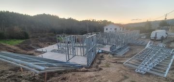Espaço Steel LSF - Braga - Peinture extérieure