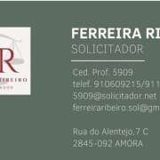 Solicitador FERREIRA RIBEIRO - Almada - Advogado de Direito Imobiliário