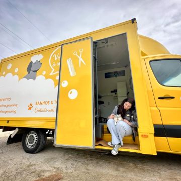 Cão Fino | Banhos e Tosquias ao Domicílio numa Carrinha - Cadaval - Banhos e Tosquias para Animais
