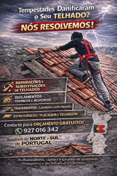 4R Telhados - Barreiro - Pintura de Pátio ou Alpendre