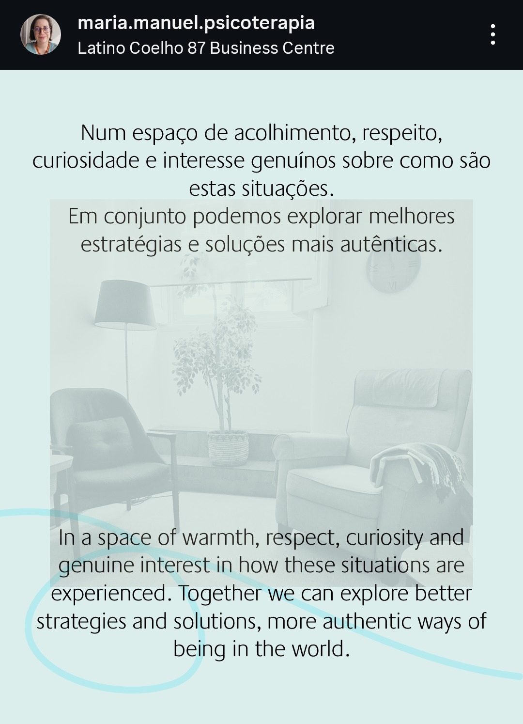 Maria Manuel Alves - Lisboa - Psicologia e Aconselhamento