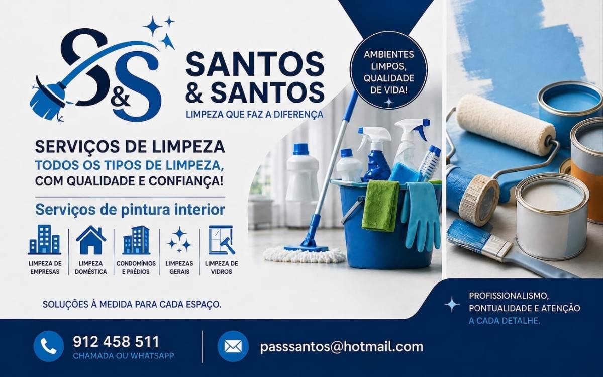 SANTOS & SANTOS - Rio Maior - Limpieza de primavera