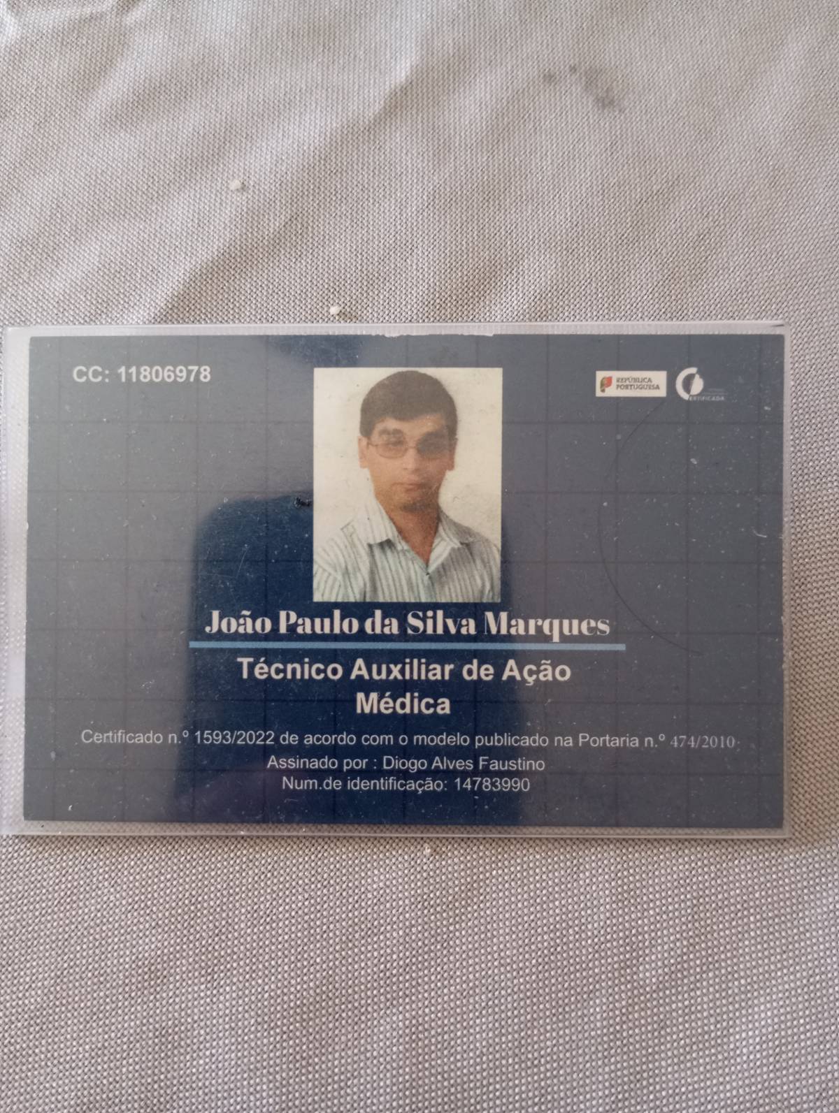 João Paulo/ Técnico auxiliar de acção médica/ geriatria, cuidados especiais - Oliveira do Bairro - Closet Organizers