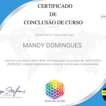 Mandy Domingues - Espinho - Aconselhamento Espiritual