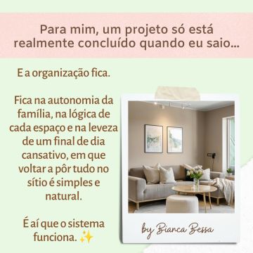 Bianca Bessa Personal Organizer - Tomar - Organização de Armários