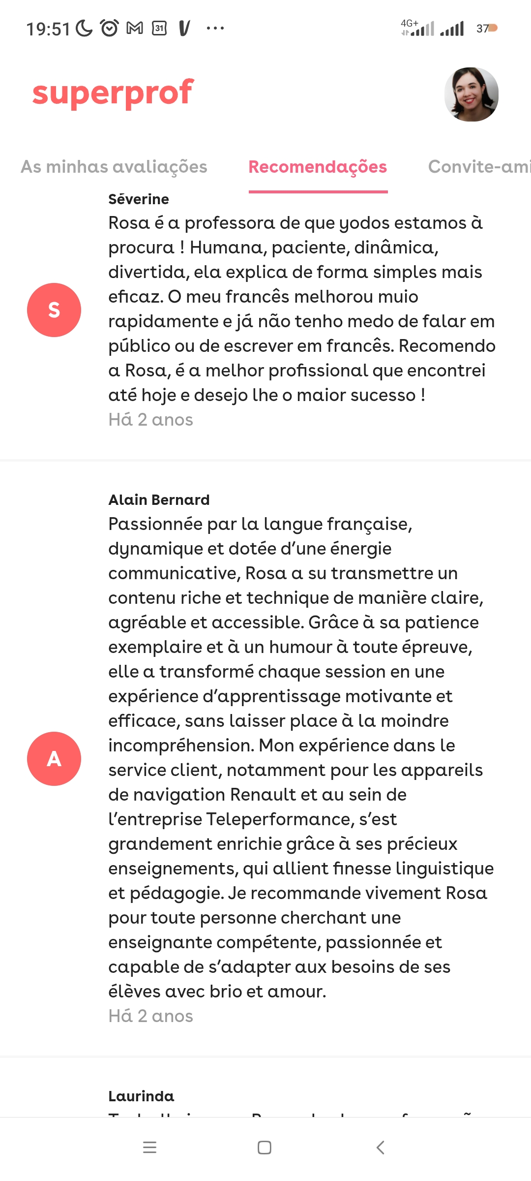 Rosa - Porto - Cours de langues