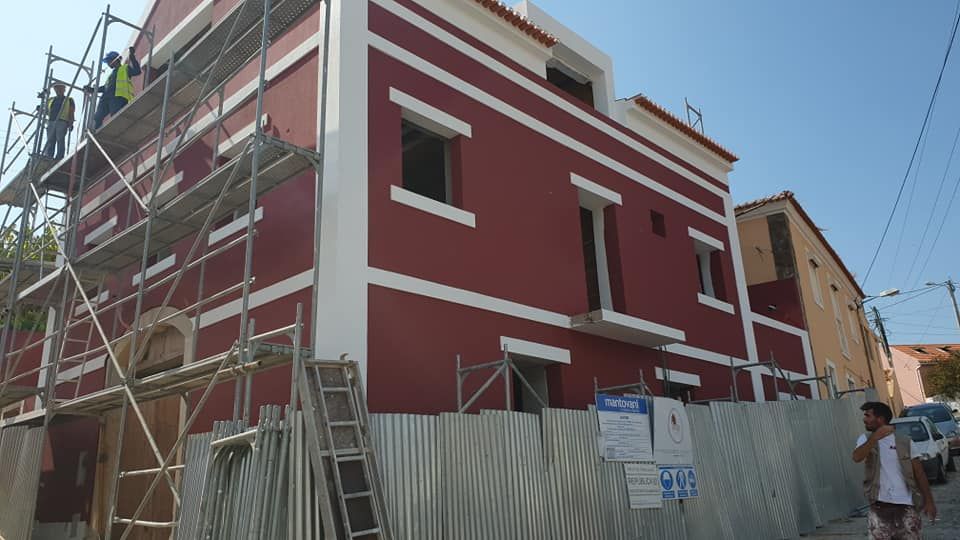 Inside motorrow - Mafra - Door Painting