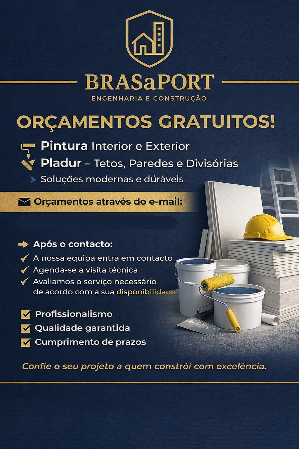 BRASaPORT - Vila Nova de Gaia - Peinture extérieure