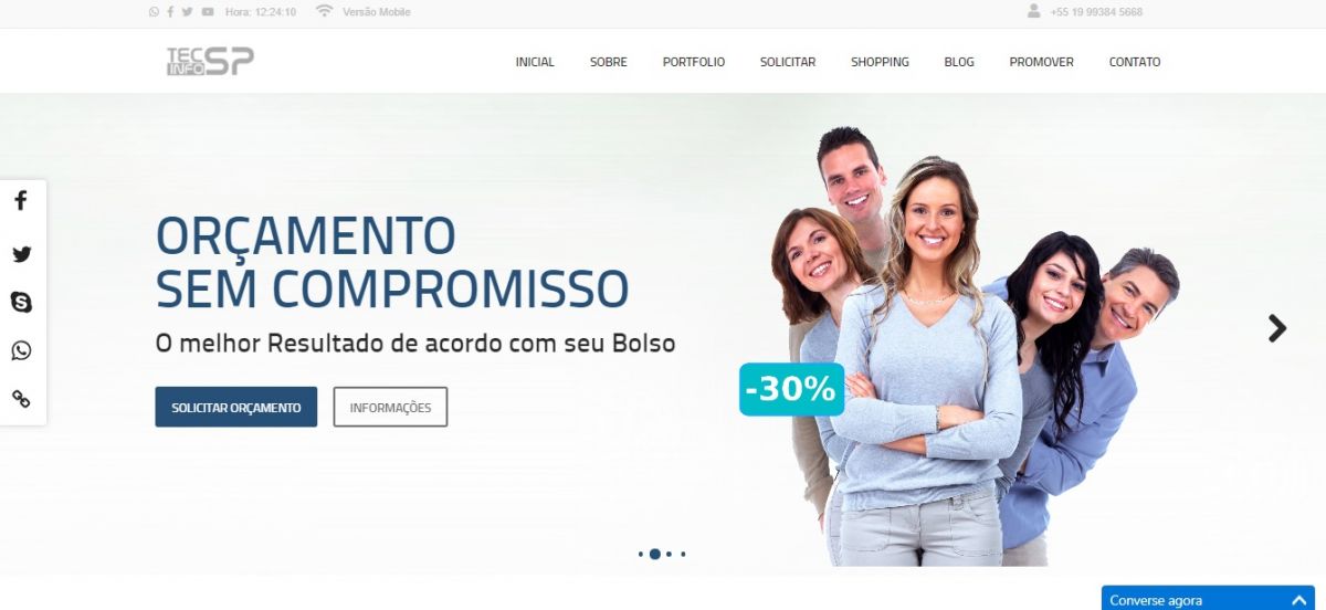 TECINFOSP Soluções em Tecnologia - Matosinhos - Web Design und Web Development