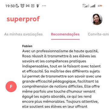 Rosa - Porto - Cours de français