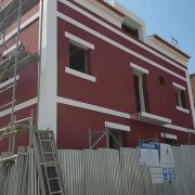 Inside motorrow - Mafra - Door Painting