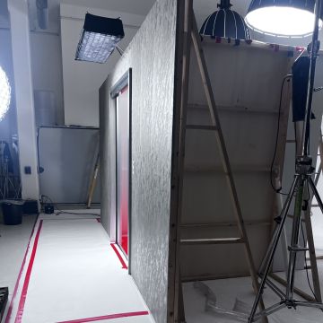 Viacheslav - Alcobaça - Trockenbau reparieren und Oberflächenstruktur geben