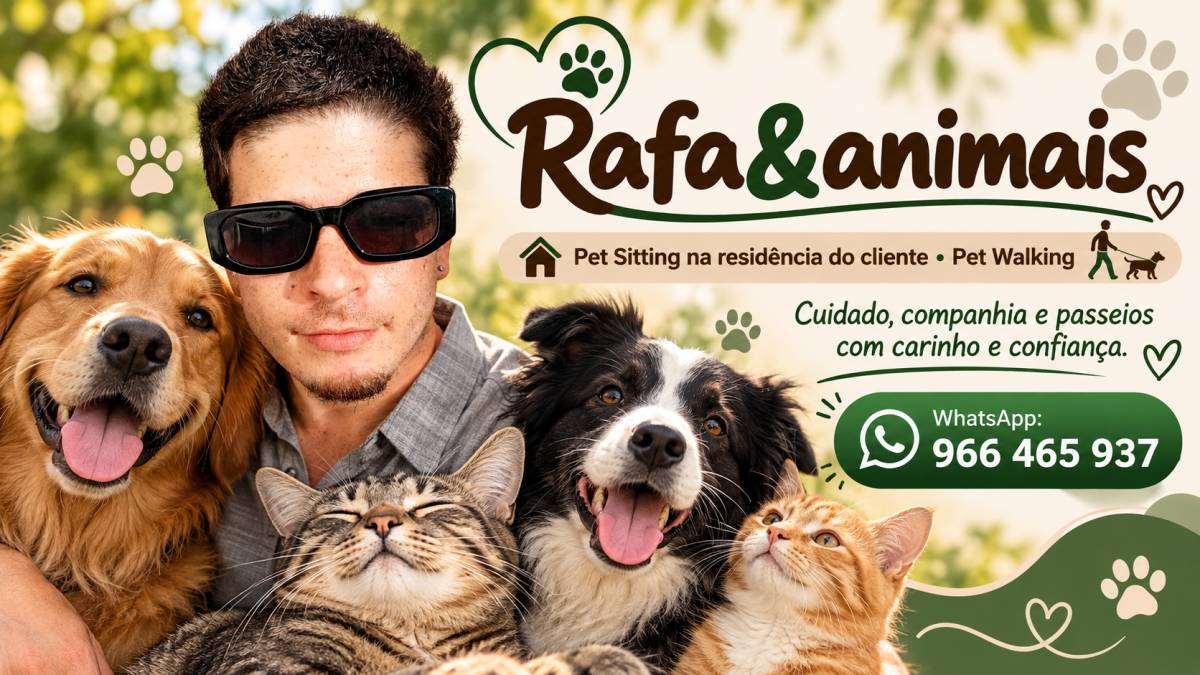 Rafa&Animais - Lisboa - Pet Sitting