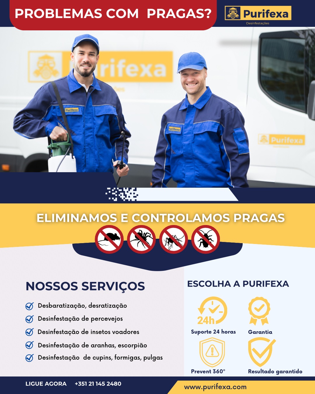 Purifexa - Odivelas - Desbaratização