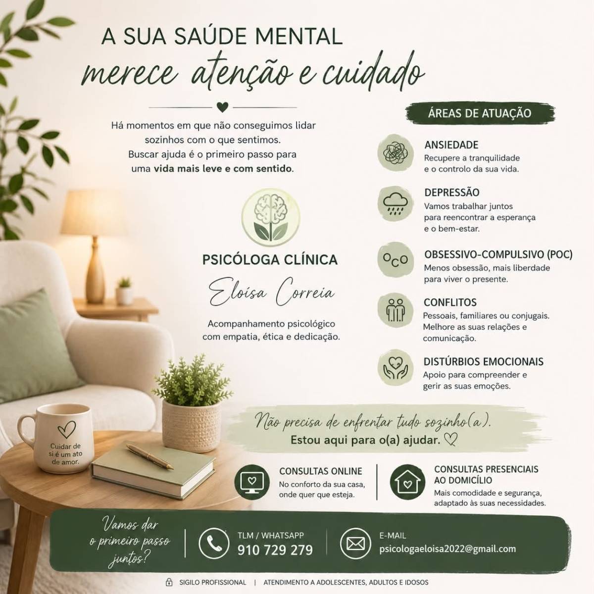 Dra. Eloísa Correia - Maia - Psicologia