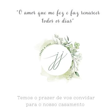 Soraia Machado - Viseu - Wedding Invitations