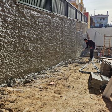 Gesso projetado - Albufeira - Remodelação de Casa de Banho