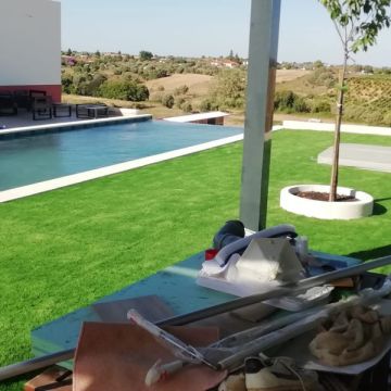 Jardinagens Martins - Santarém - Instalación de césped artificial