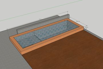 Construção de Piscina Abaixo do Solo