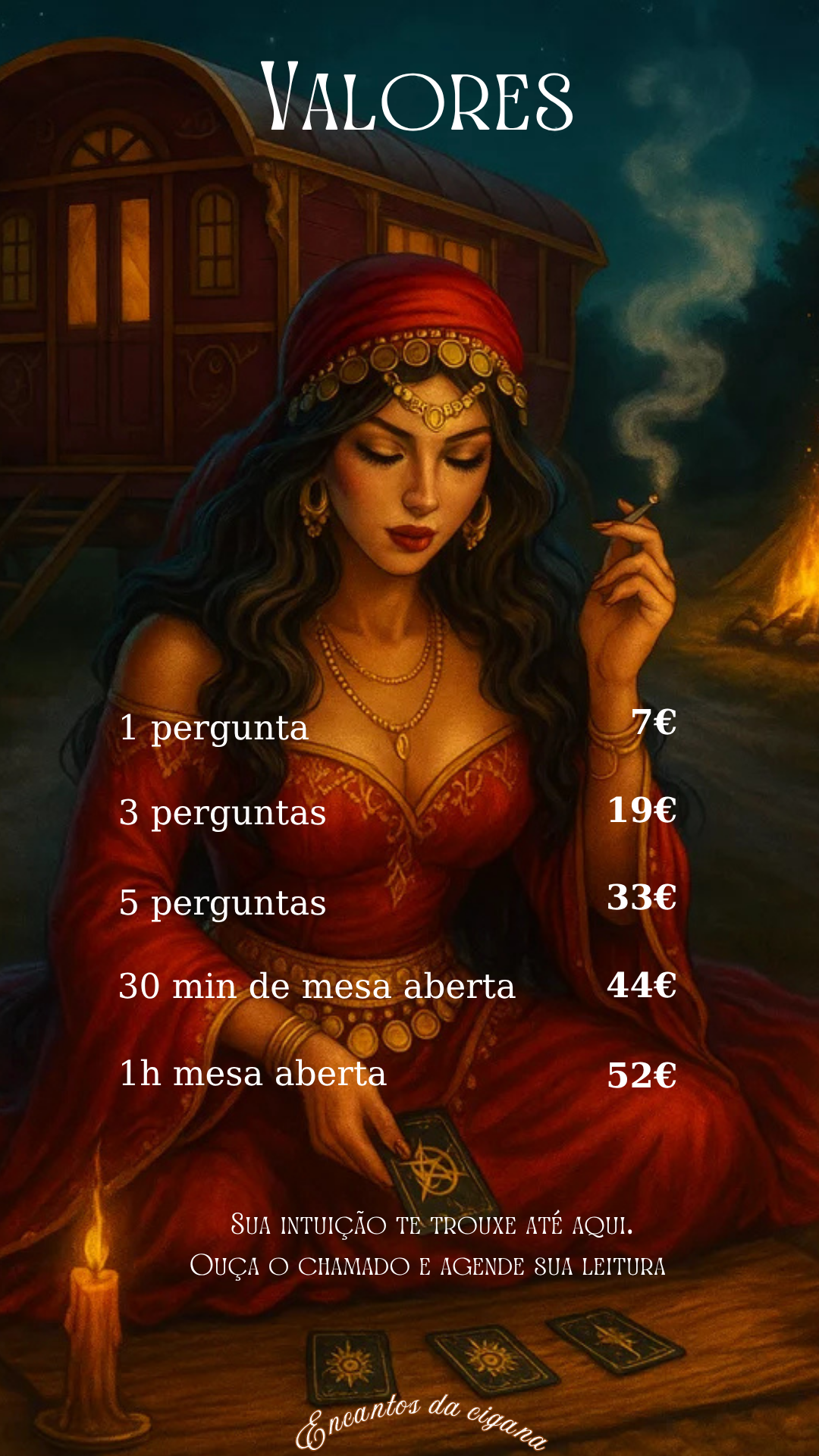 Encantos da cigana - Alenquer - Tarólogo