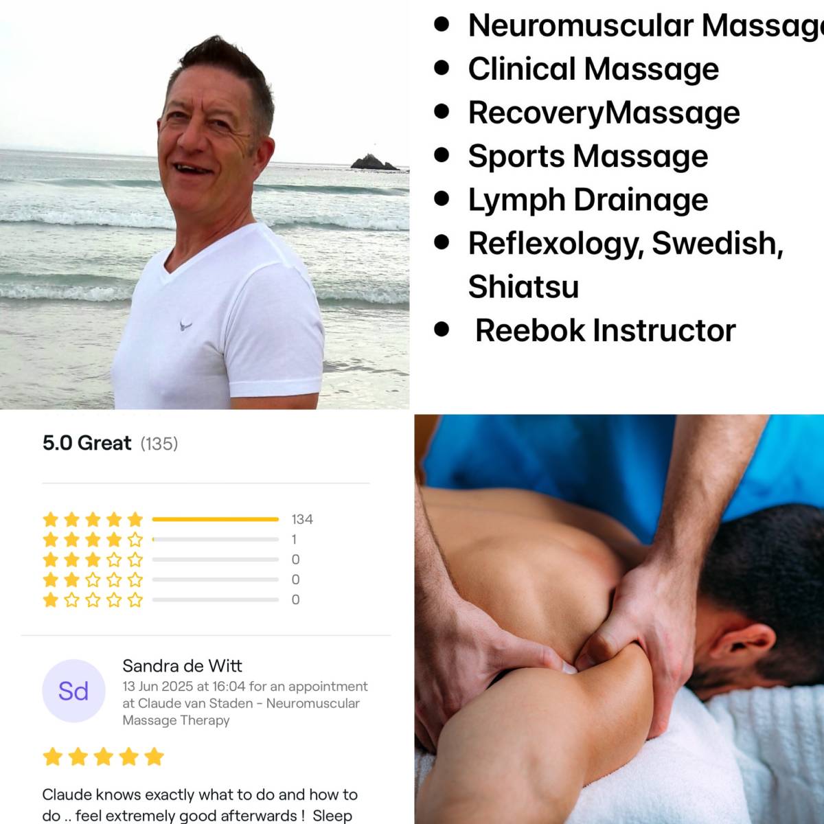 Claude Massage Therapy - Sintra - Masaje medicinal