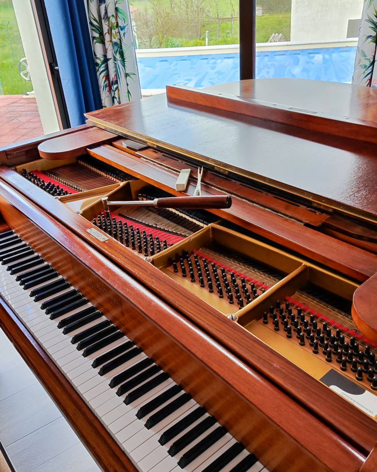 Afinador de pianos / Piano tuner Fernando Leao - Portimão - Reparação de Instrumentos Musicais
