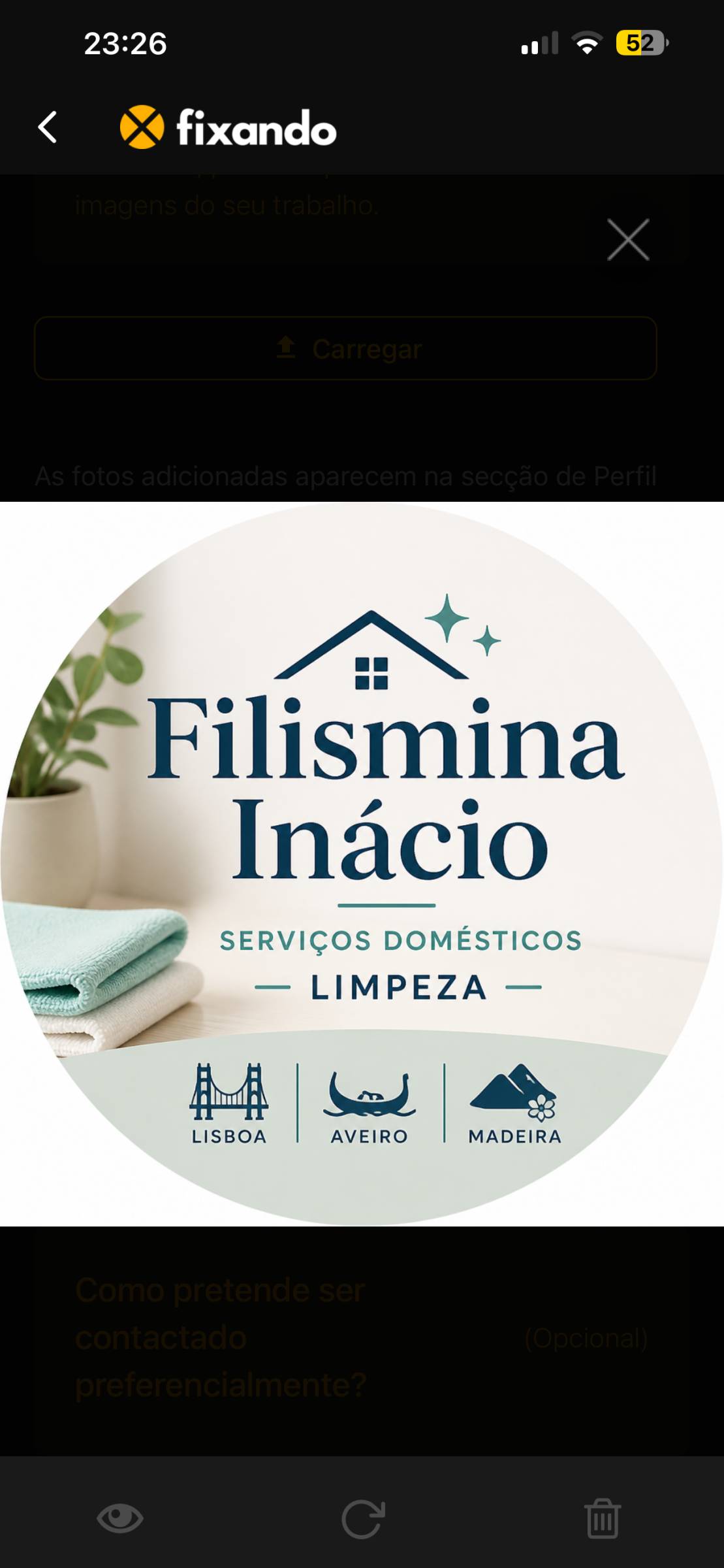 Filismina Inácio - Vila Franca de Xira - Hausreinigung (regelmäßig)