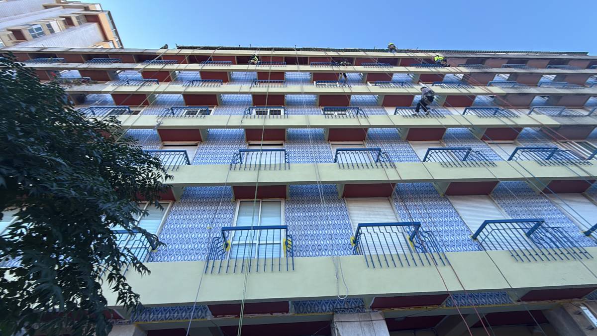 Cubo alpinismo - Almada - Construção Civil