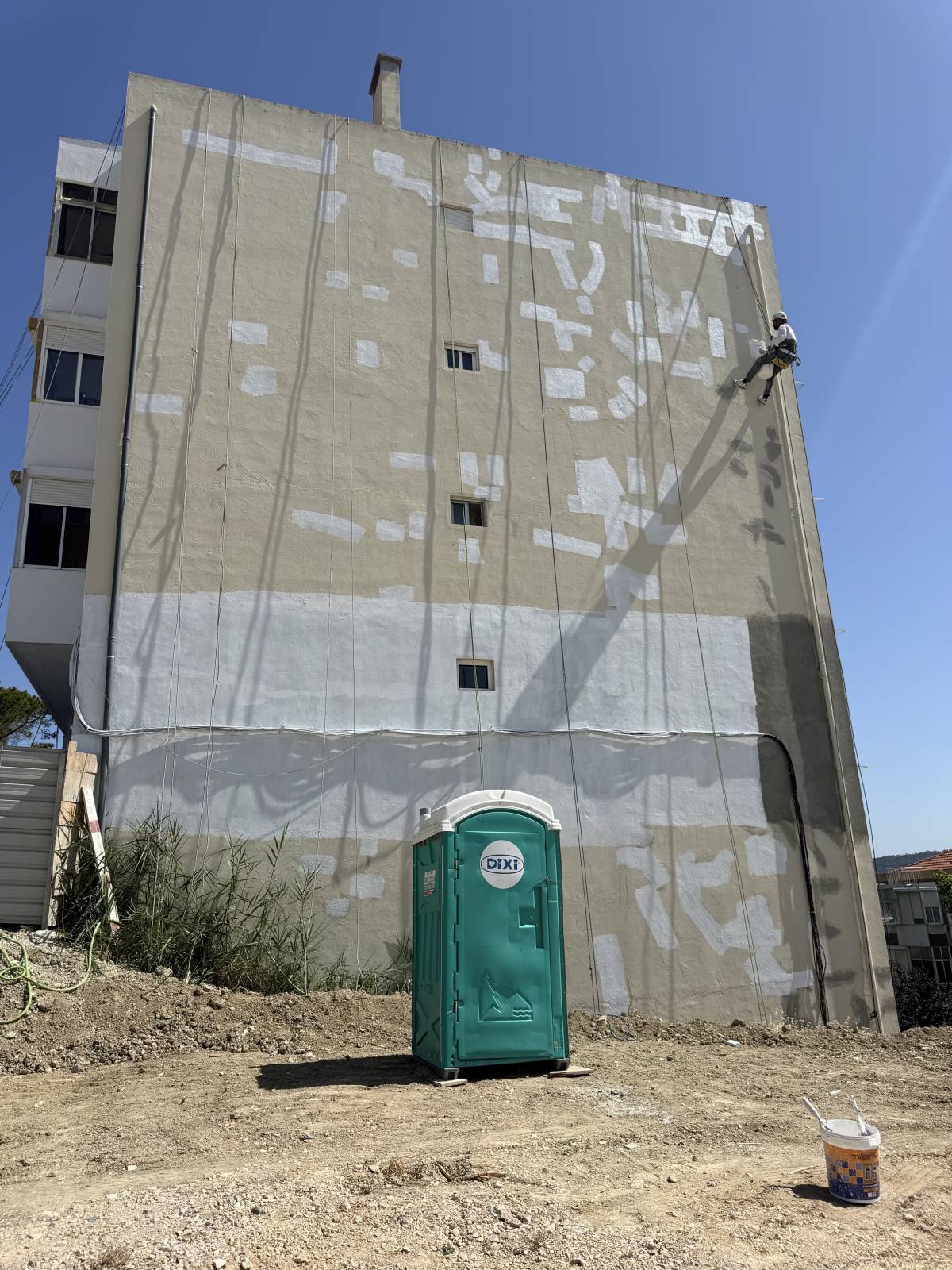 Cubo alpinismo - Almada - Demolição de Construções