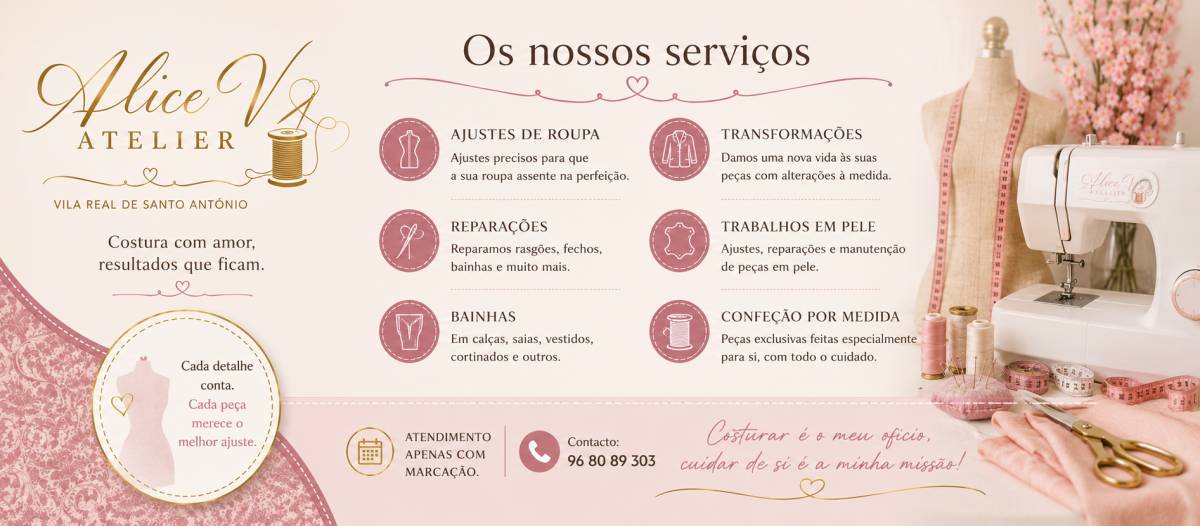 Alice V Atelier - Vila Real de Santo António - Costureiras