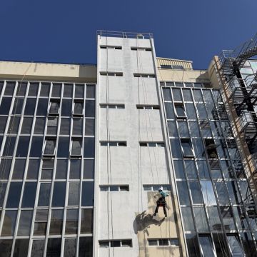Cubo alpinismo - Almada - Construção de Parede Interior